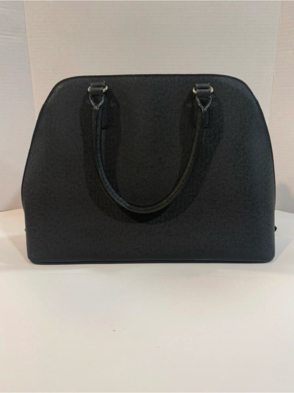 Aldo Black Structured Dome Satchel